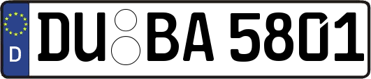 DU-BA5801