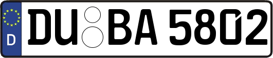 DU-BA5802