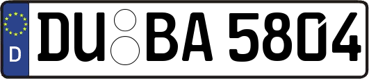 DU-BA5804