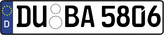 DU-BA5806