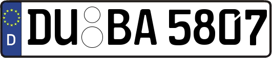 DU-BA5807