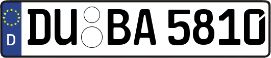 DU-BA5810