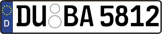 DU-BA5812