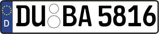 DU-BA5816