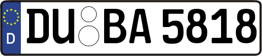 DU-BA5818