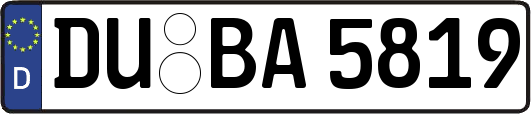 DU-BA5819