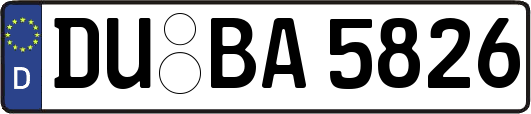 DU-BA5826