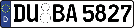 DU-BA5827