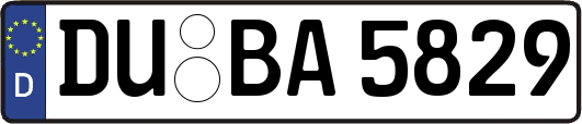 DU-BA5829