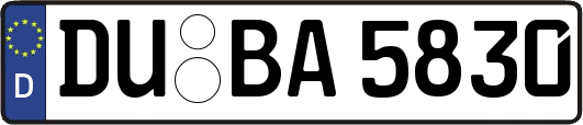 DU-BA5830