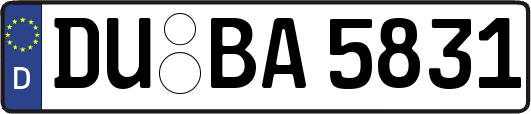 DU-BA5831
