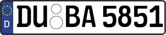 DU-BA5851