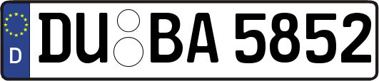 DU-BA5852