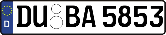DU-BA5853