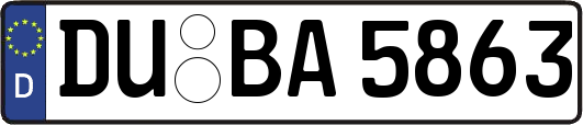 DU-BA5863