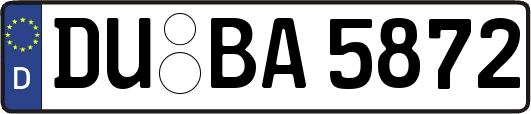 DU-BA5872