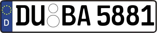 DU-BA5881