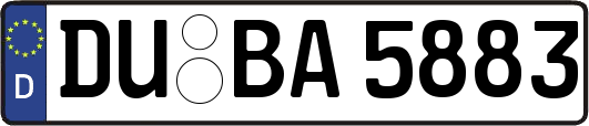 DU-BA5883