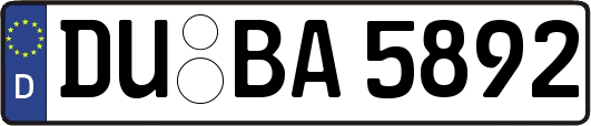 DU-BA5892
