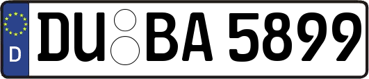 DU-BA5899