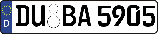 DU-BA5905