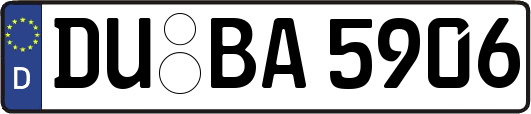 DU-BA5906