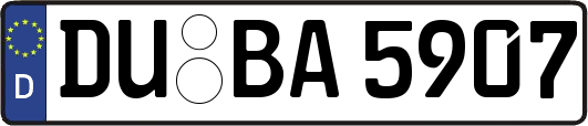 DU-BA5907