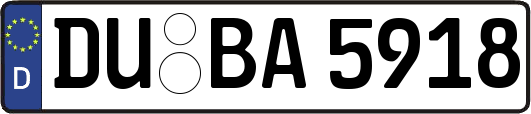 DU-BA5918