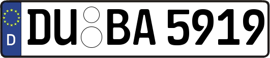DU-BA5919