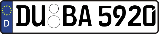 DU-BA5920
