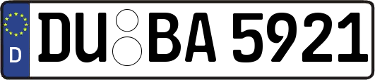 DU-BA5921