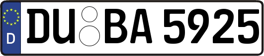 DU-BA5925