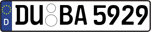 DU-BA5929