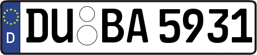 DU-BA5931