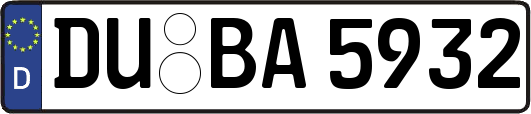 DU-BA5932