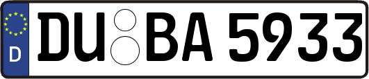 DU-BA5933