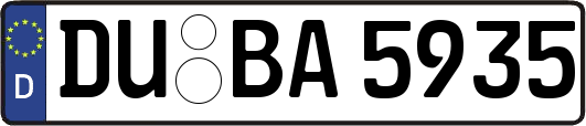 DU-BA5935