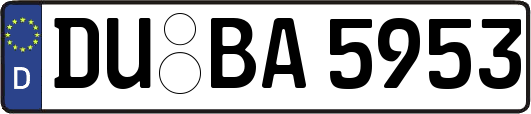 DU-BA5953