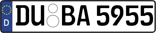 DU-BA5955