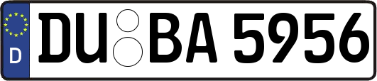 DU-BA5956