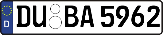DU-BA5962