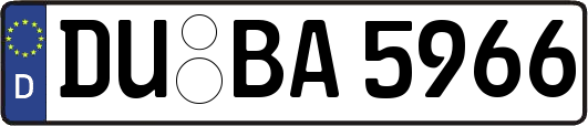 DU-BA5966