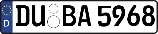 DU-BA5968