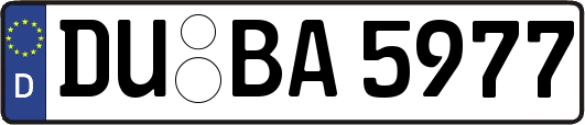 DU-BA5977