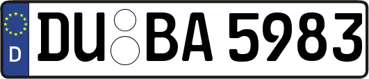 DU-BA5983