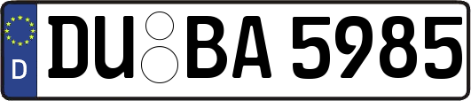 DU-BA5985