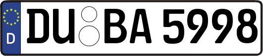 DU-BA5998