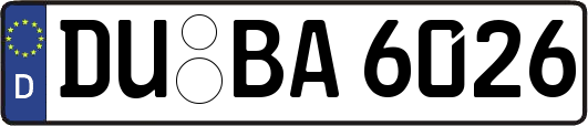 DU-BA6026