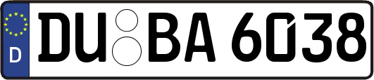 DU-BA6038