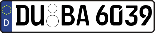 DU-BA6039